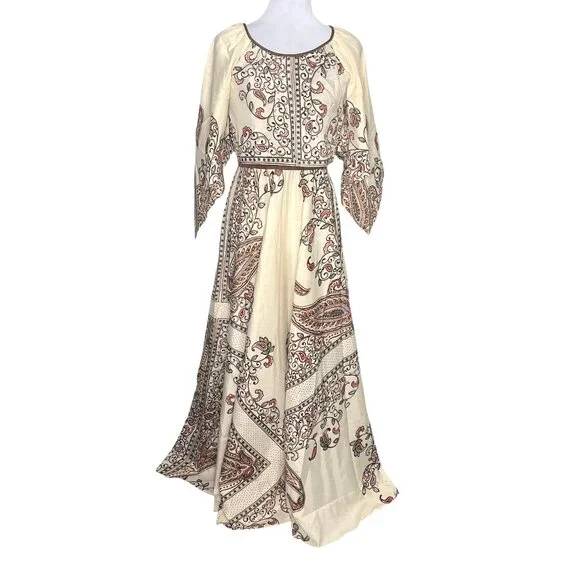 chinese dress ladies Mallory Boho Paisley Maxi Dress